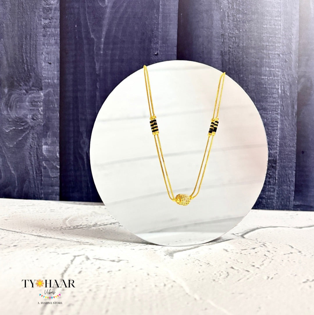 Anti-Tarnish Gold-Plated Mangalsutra