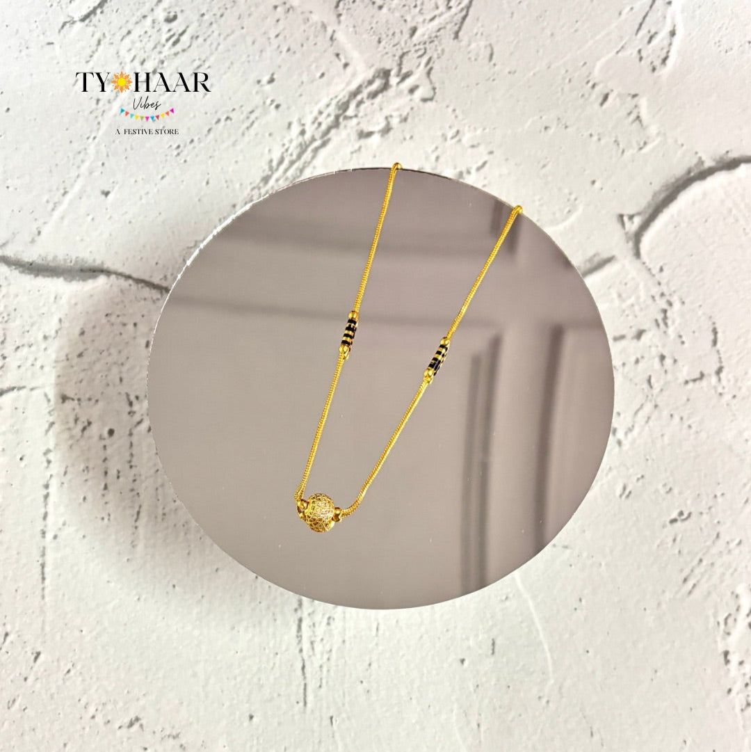 Anti-Tarnish Gold-Plated Mangalsutra