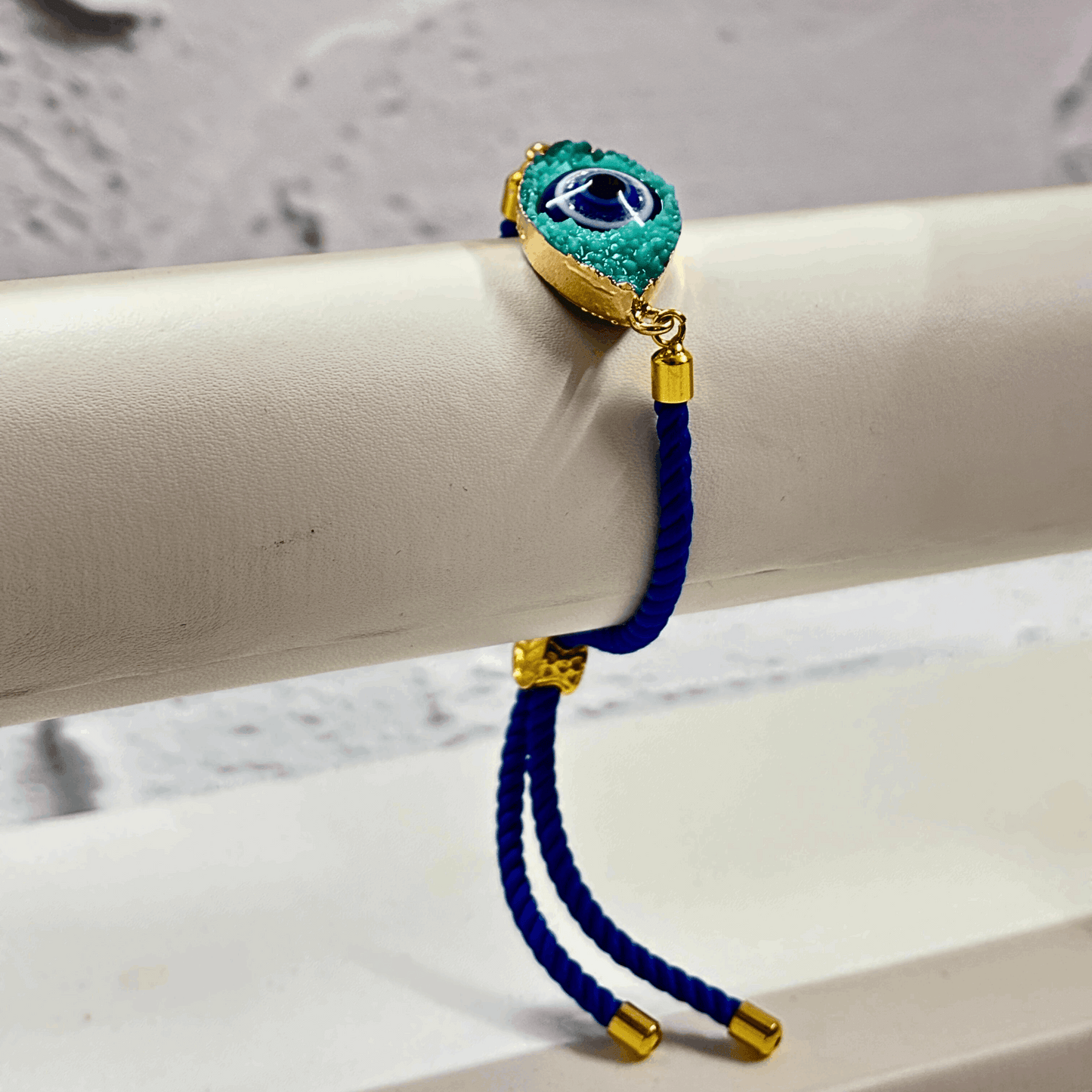 Evil Eye Protection Bracelet (Blue) - Tyohaar Vibes