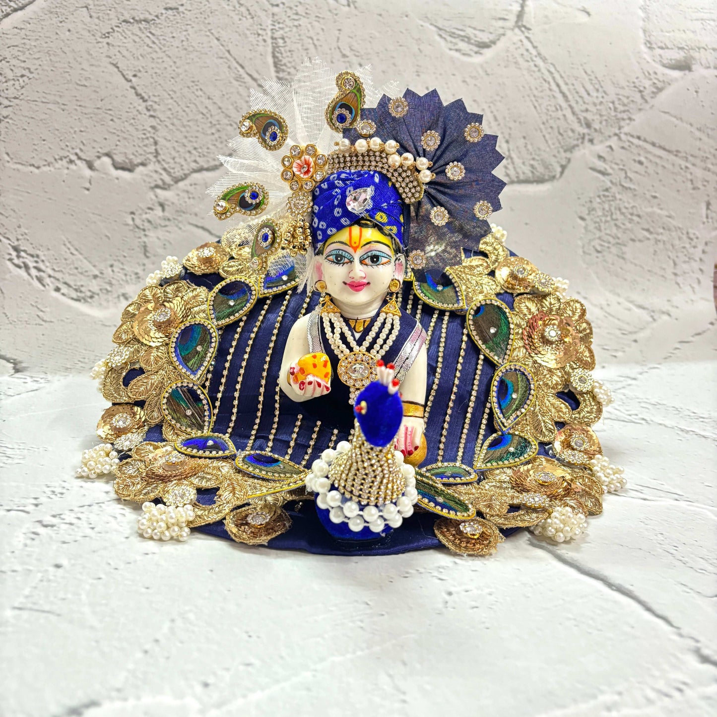Laddu Gopal Poshak Tyohaarvibe with vibrant colors and elaborate detailing for festive occasions